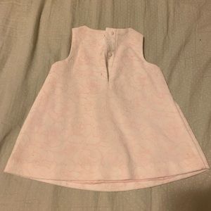 Janie and Jack Dresses - Janie And Jack Velvet pink and white floral dress Janie and Jack Dresses - Janie And Jack Velvet pink and white floral dress